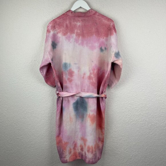 Sola Robe Womens One Size Princess Hotels And Resorts Pink Blue Mid Length - Picture 7 of 10